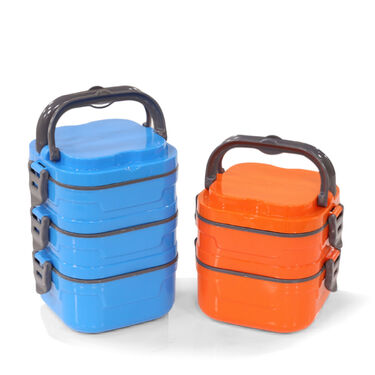 3 Layer + Free 2 Layer Lock & Go Hot Insulated Tiffin (2&3LST)