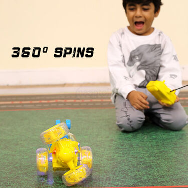 360 Degree Big Rechargeable Stunt Car With lights and Music (RC4)