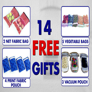 7 Pcs Royal Fridge Cover Set + 14 Free Gifts