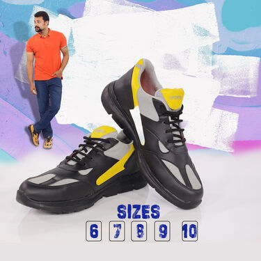 Comfortable Sports Shoes Pick Any 1 + Free Sports Watch, Aluminium Wallet, Sunglasses (SW68)