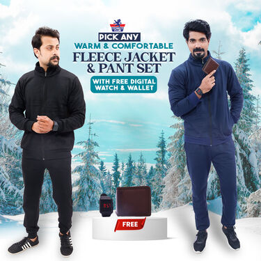 Pick any 1 Fleece Jacket With Fleece Lower Set (1FJ13)