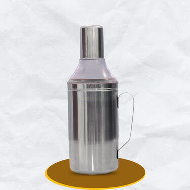 Stainless Steel Easy Pouring Oil Dispenser (1 Ltr) (1OD1)