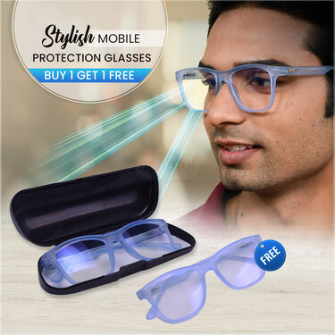 Stylish Mobile Protection Glasses - Buy 1 Get 1 Free (2MPG)