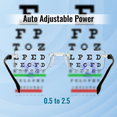 Rimless One Power Reading Glasses B1 G1 (2RG2)