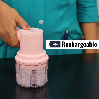 Rechargeable 3 in 1 Wireless Chopper with Whisk (EC5)