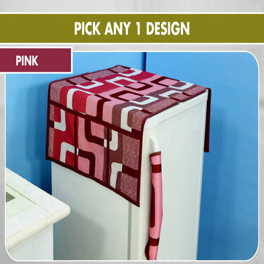 7 Pcs Royal Fridge Cover Set + 14 Free Gifts