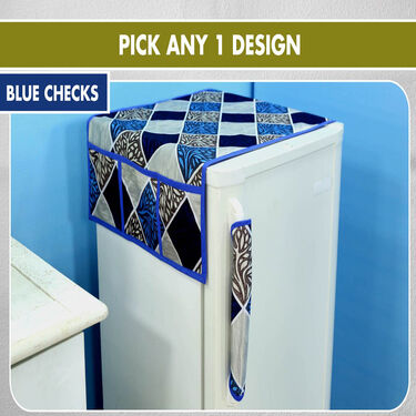 7 Pcs Royal Fridge Cover Set + 14 Free Gifts