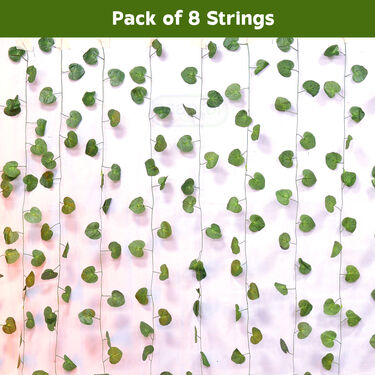 Artificial Money Plant String Pack of 8 Strings (8AMPS-1)