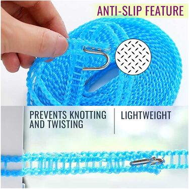 Anti Slip Clothes Drying Rope Buy 1 Get 1 Free