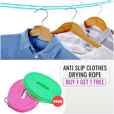 Anti Slip Clothes Drying Rope Buy 1 Get 1 Free