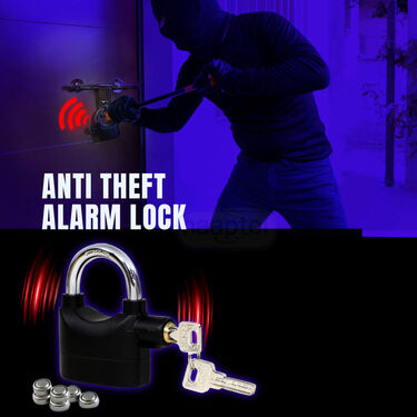 Anti Theft Alarm Lock