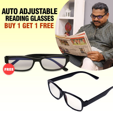 Auto Power Adjustable Reading Glasses - Buy 1 Get 1 Free (ORG17)