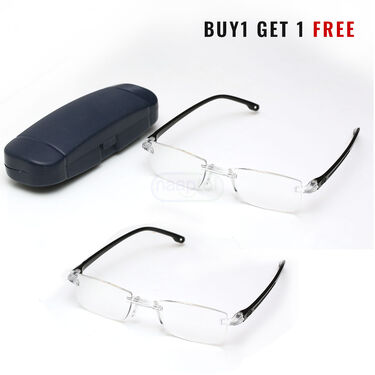 Rimless One Power Mobile Protection Reading Glasses Buy 1 Get 1 ((MPORG3)