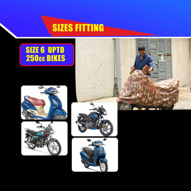 Pick Any One Printed Bike Cover (BKC2)