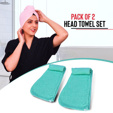 Pack Of 2 Head Towel Set (BT4)