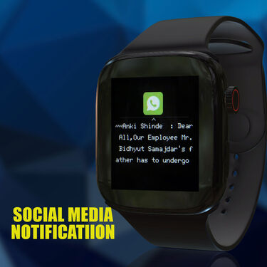 Bluetooth Calling Smart Watch with Dual Band + Bluetooth Neckband (BCSW12)