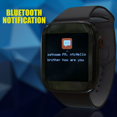 Bluetooth Calling Smart Watch with Dual Band + Bluetooth Neckband (BCSW12)