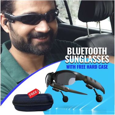 Bluetooth Sunglasses With Free Hards Case