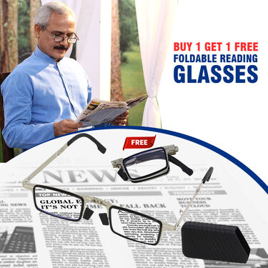 Buy 1 Get 1 Free Foldable Reading Glasses (FRG32)