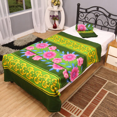 Buy 5 Get 5 Fleece Blankets - New Floral Print (B5G529)