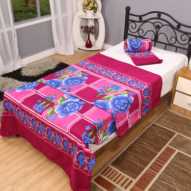 Buy 5 Get 5 Fleece Blankets - New Floral Print (B5G529)