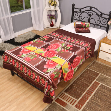 Buy 5 Get 5 Fleece Blankets - New Floral Print (B5G529)