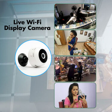 Rechargeable wifi CCTV Live camera (CCTV12)