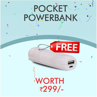 Colourful Wireless Bluetooth EarPod Pro With Charging Case + Free Pocket Powerbank (TWS36)