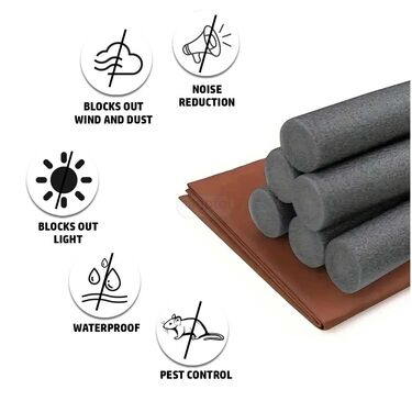 Anti Pest & Dust Door Bottom Guard - Pack of 4 (DBGP4)