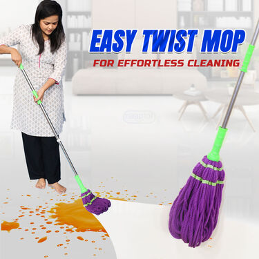 Effortless Self Wringing Easy Twist Mop (ETM)