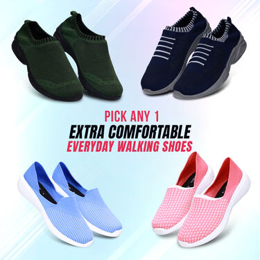 Extra Comfortable Everyday Walking Shoes - Pick Any 1 (SS5)