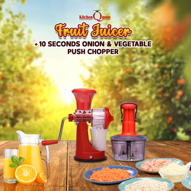 Fruit Juicer + Push Chopper (FJ12)