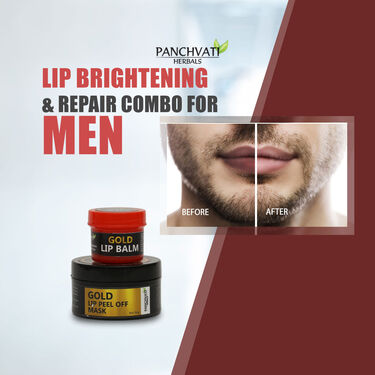 Lip Brightening & Repair Combo For Men (LBRCM)