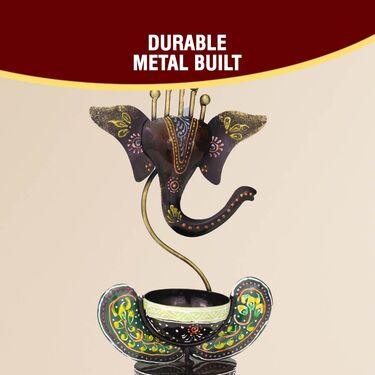 Ganpati Diya Cum Dhoop Holder  (DH-1)