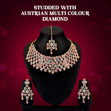 Grand Austrian Diamond Necklace Set (GAUD2)