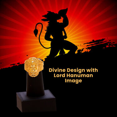 Lord Hanuman Ring  (HNR2)