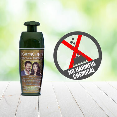 Keragain Hair Color Shampoo & Color Protecting Hair Serum (S)