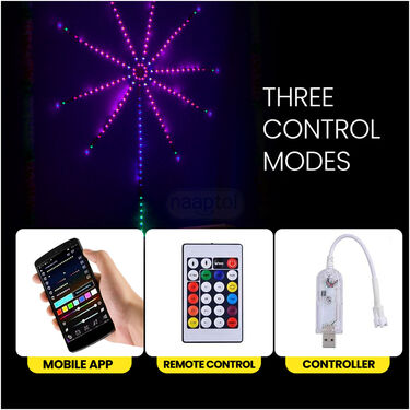 Firework LED Strip Lights Smart App With Remote Control (L55)