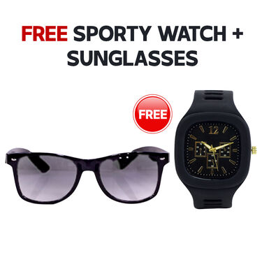 Leatherite Sandals Pick Any 1 Free Sporty Watch And Sunglasses (SW61)