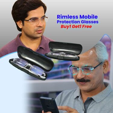 Rimless Mobile Protection Glasses B1 G1 (MPG2)