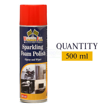 Magic Foam Spray Polish For Home & Car