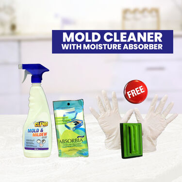 Mold Cleaner with Moisture Absorber