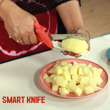 Onion & Vegetable Chopper + Smart Knife + Multi Cutter + Free 3 gifts (CHOP5)