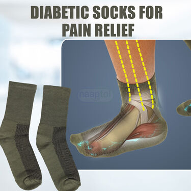 Diabetic Socks For Pain Relief B1 Pair G1 Pair Free (PRS103)