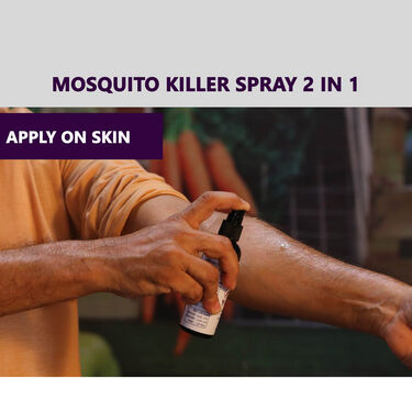 Pack of 2 Powerful Mosquito Protection + Free Mosquito Killer Spray