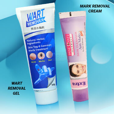 Painless Wart Removal Gel With Mark Removal Cream