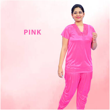 Pick Any 1 Women's Patiala Top And Pyjama Set + 2 Scrunchies Free (WPS-1)