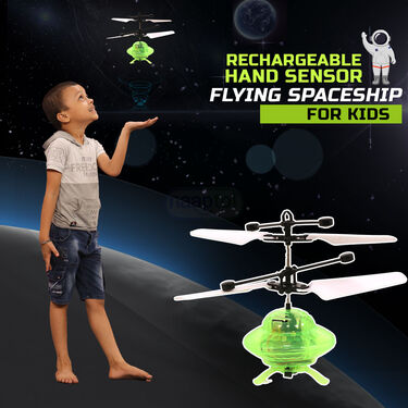 Hand Sensor Flying Toy With Colourful Light