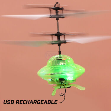 Hand Sensor Flying Toy With Colourful Light