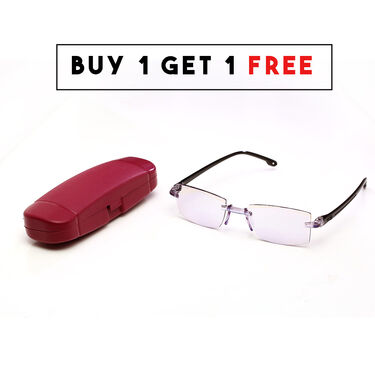 Rimless Daily Use Reading Glasses - Buy 1 Get 1 Free (BRG16)